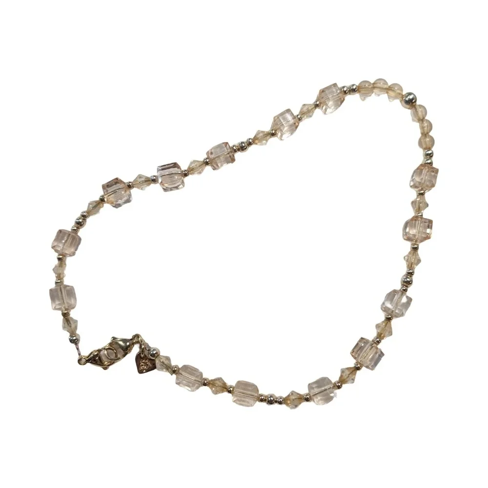 15-A VELVET CAVIAR - Phone Charm Wristlet - Clear/Gold ⬇️ No Adapter
